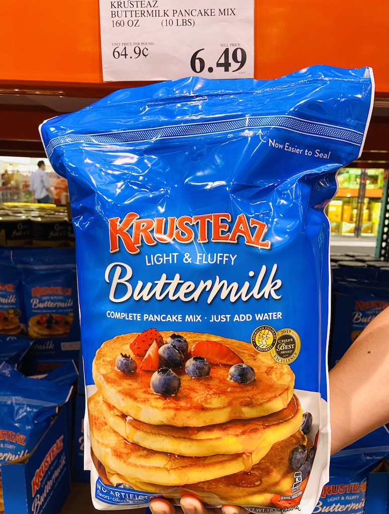 Krusteaz Buttermilk Pancake Mix from Costco
