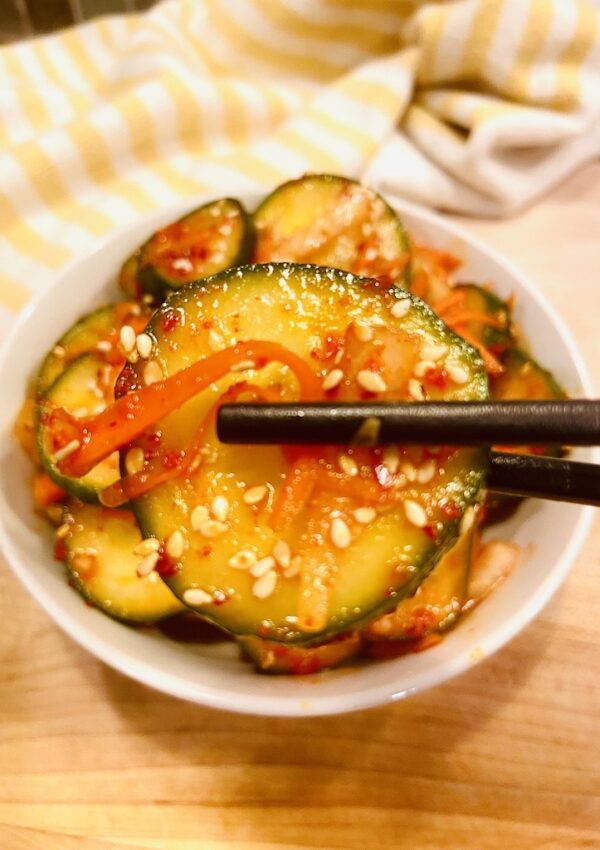 Cucumber Kimchi (30 minute recipe)
