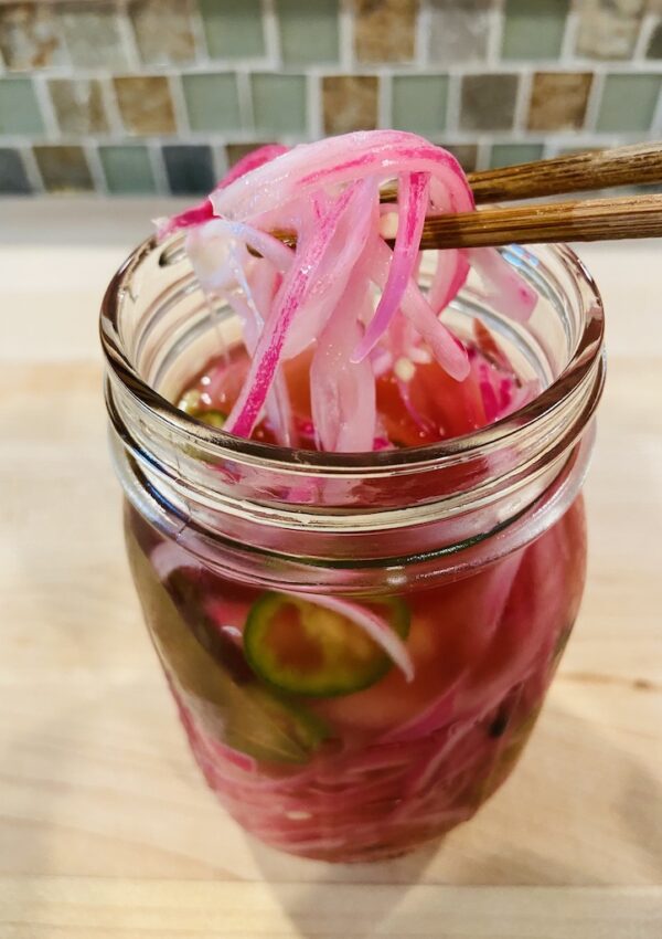 Pickled Red Onions (30 minute recipe!)