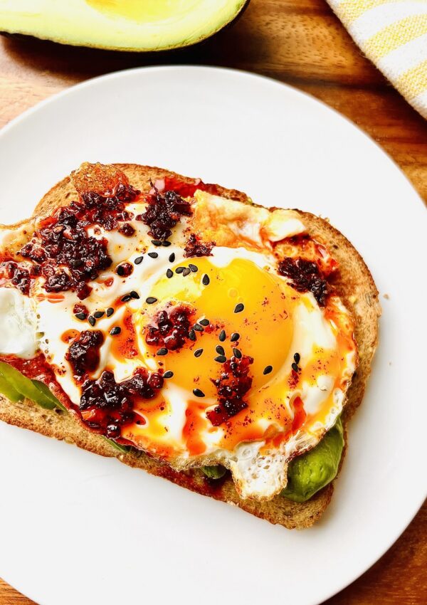 Spicy Avocado Toast with Egg + Additional Recipe Ideas