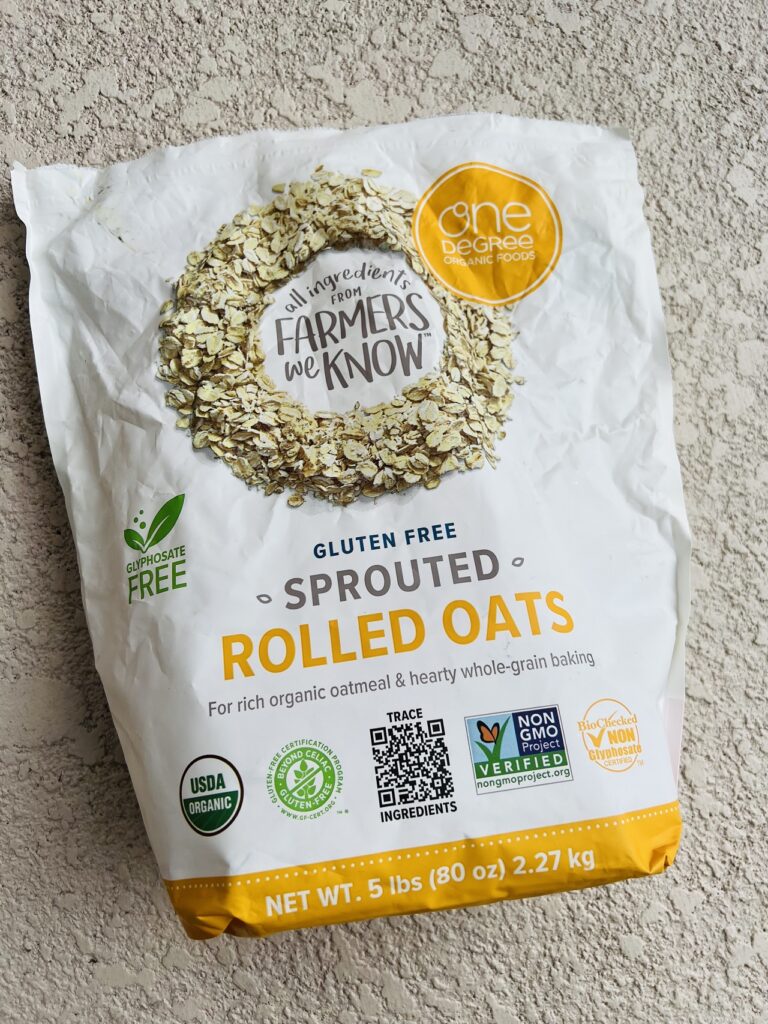 Bag of Sprouted Rolled Oats