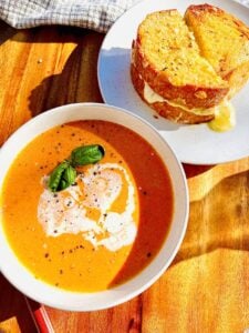 Grilled Cheese and Tomato Soup