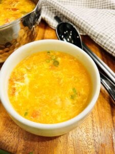 Tomato Egg Drop Soup