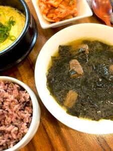 Korean Seaweed Soup (Miyeok Guk)