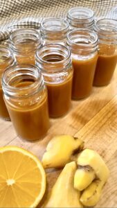 Pomegranate Ginger Shots