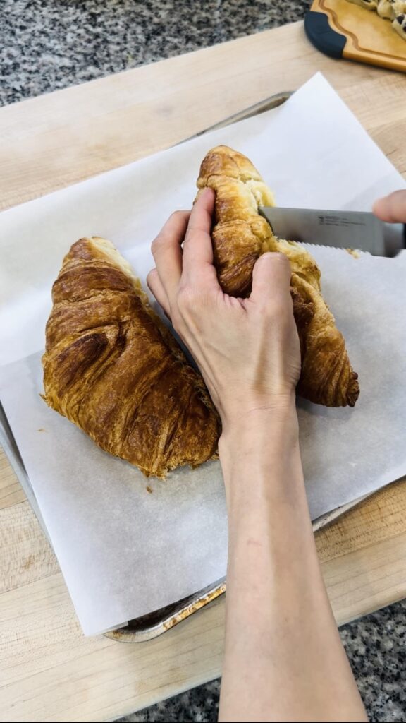Cutting Croissants
