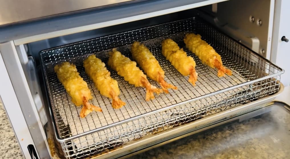 shrimp tempura prepared