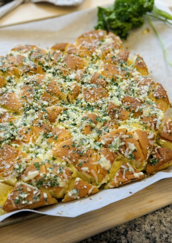 Garlic Parmesan Hawaiian Rolls