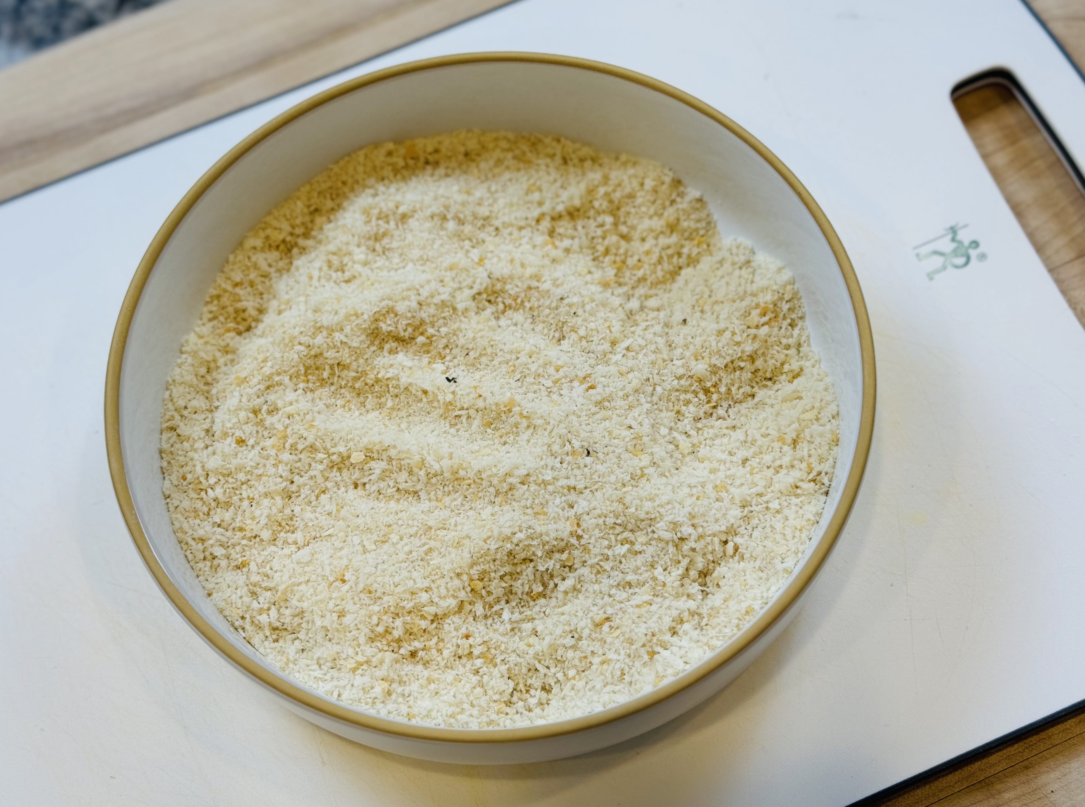 panko breading in a wide bowl