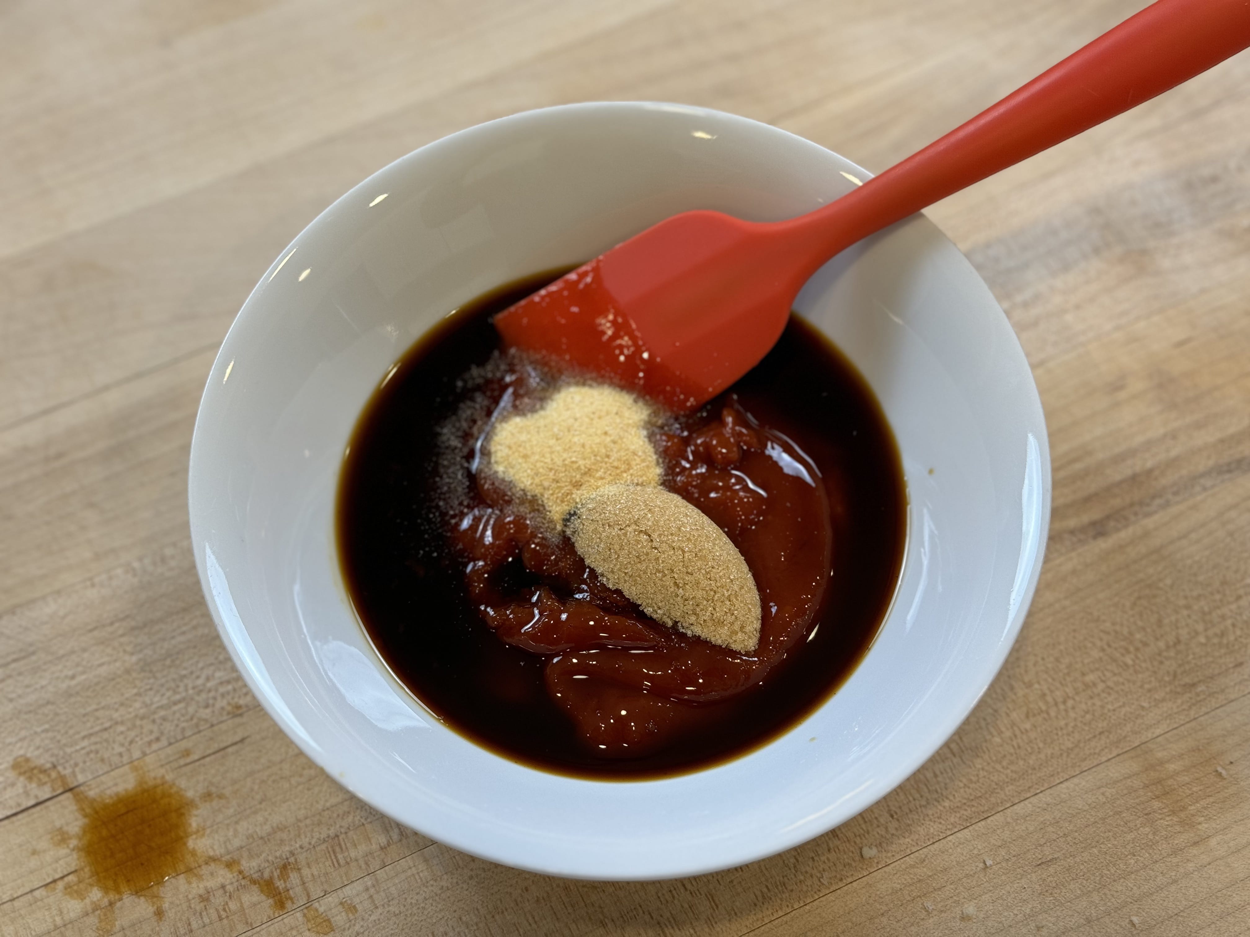 ingredients for katsu sauce