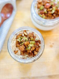 Apple Cinnamon Overnight Oats