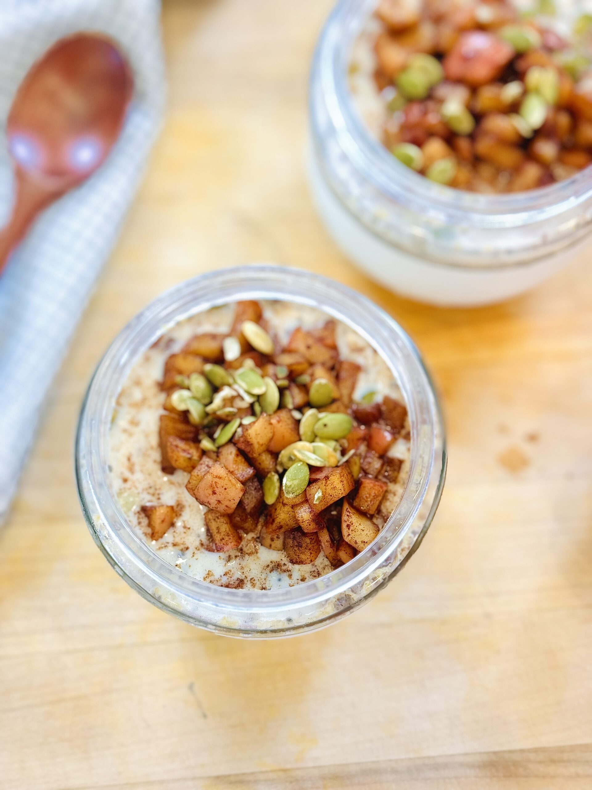 Apple Cinnamon Overnight Oats