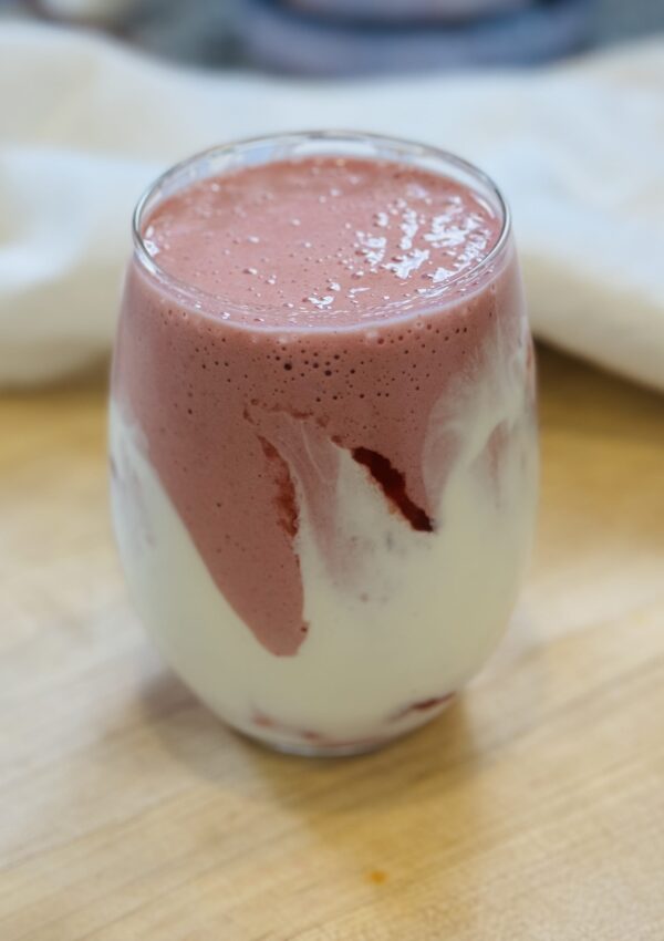strawberry pomegranate smoothie