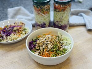 Asian Chicken Salad (Meal Prep Recipe)