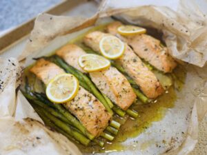 Baked Salmon in Parchment