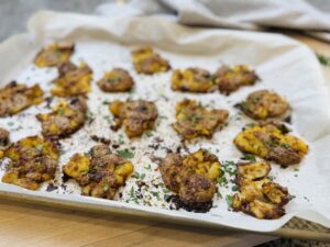 Crispy Smashed Potatoes