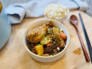 Korean Soy Braised Chicken (Jjimdak)