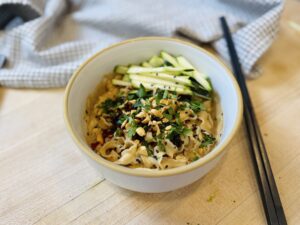 10 Minute Peanut Noodles