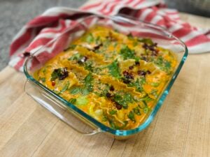 Viral Dumpling Bake (Using Costco Frozen Dumplings)