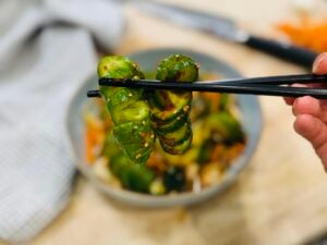 Spiral Cucumber Kimchi (Oi Muchim)