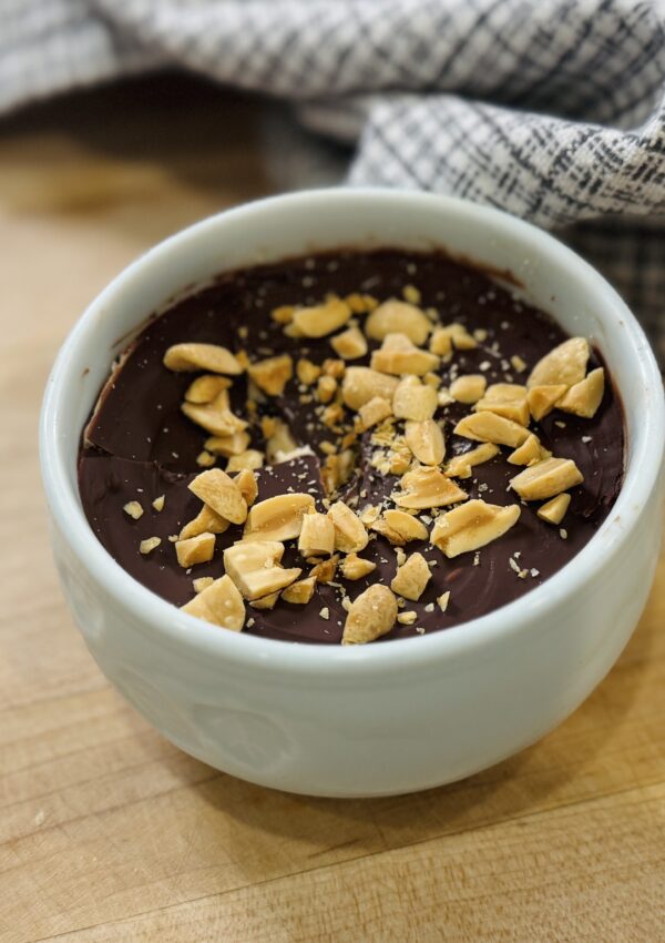 High Protein Magic Shell Yogurt (Peanut Butter Chocolate)